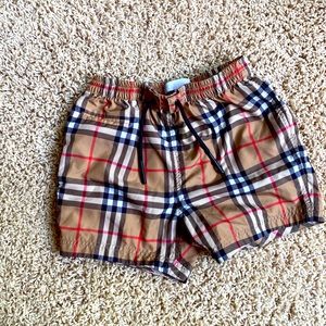 BURBERRY Kids swim trunks